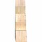 Ekena Millwork Richland Rough Sawn Timber Gable Bracket, Douglas Fir, 36"W x 24"H x 6"D x 6"F, 16/12 Pitch GBW036X24X0606RIC00RDF - alternate 4